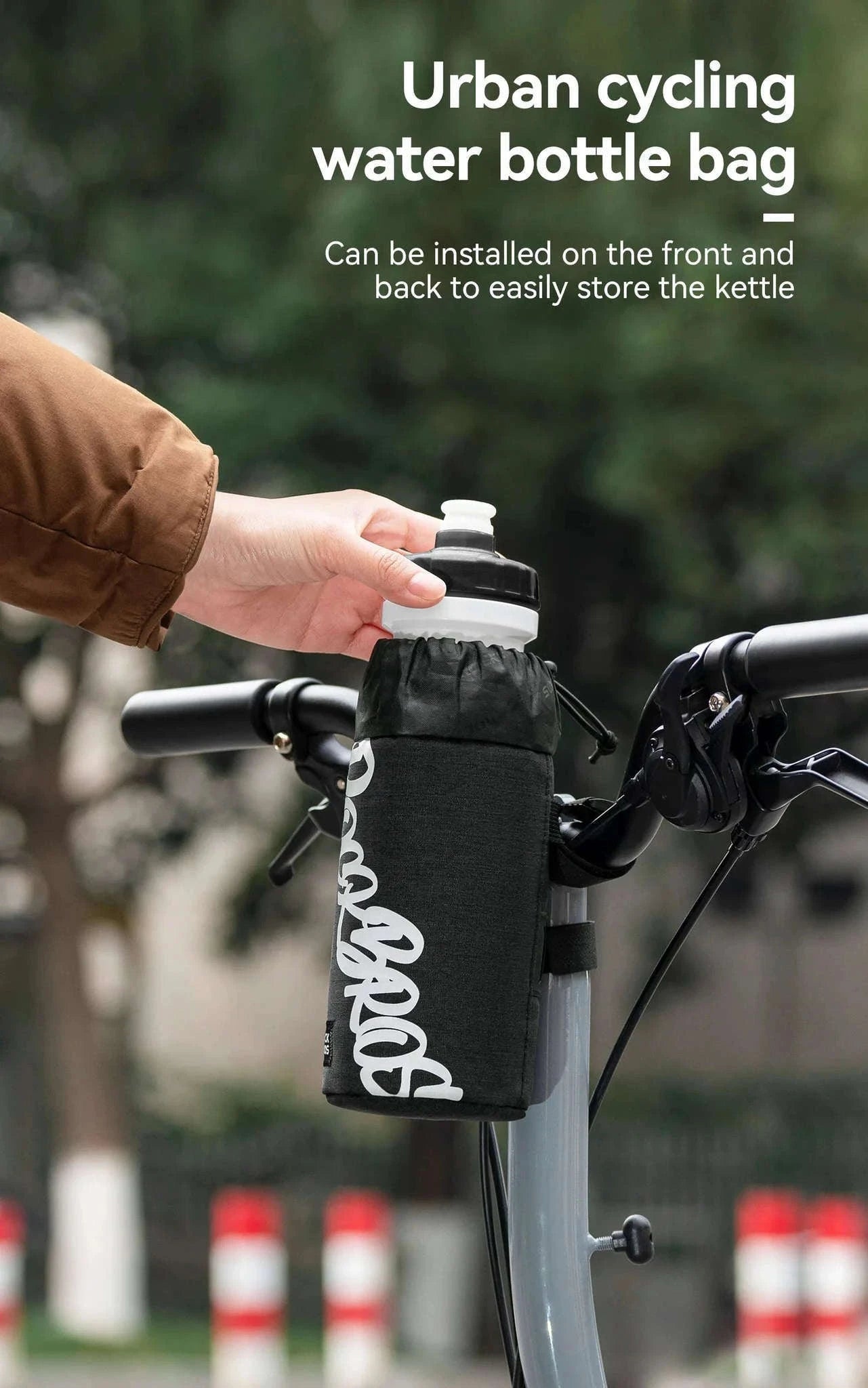 Bicycle Water Bottle Holder Bag Frame-Mounted Hydration Pack-30120127001