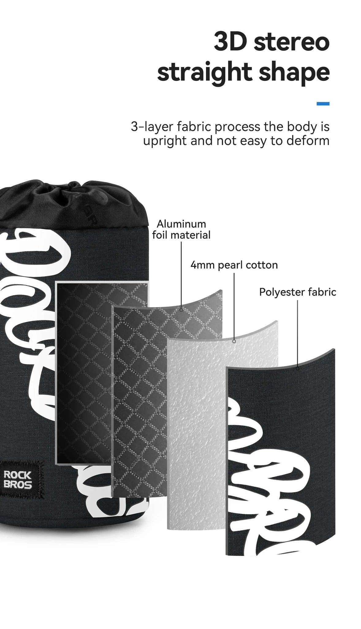 Bicycle Water Bottle Holder Bag Frame-Mounted Hydration Pack-30120127001