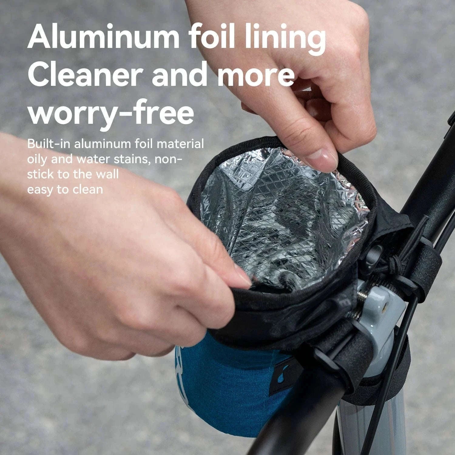 Bicycle Water Bottle Holder Bag Frame-Mounted Hydration Pack-30120127001