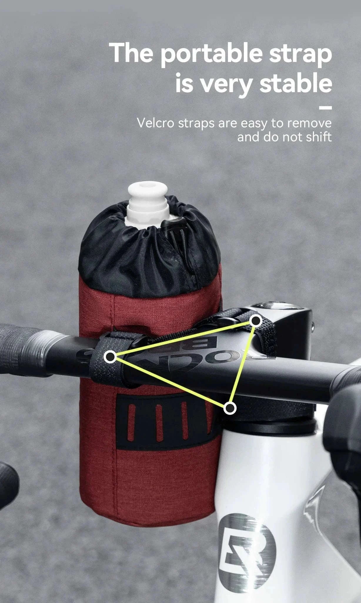 Bicycle Water Bottle Holder Bag Frame-Mounted Hydration Pack-30120127001