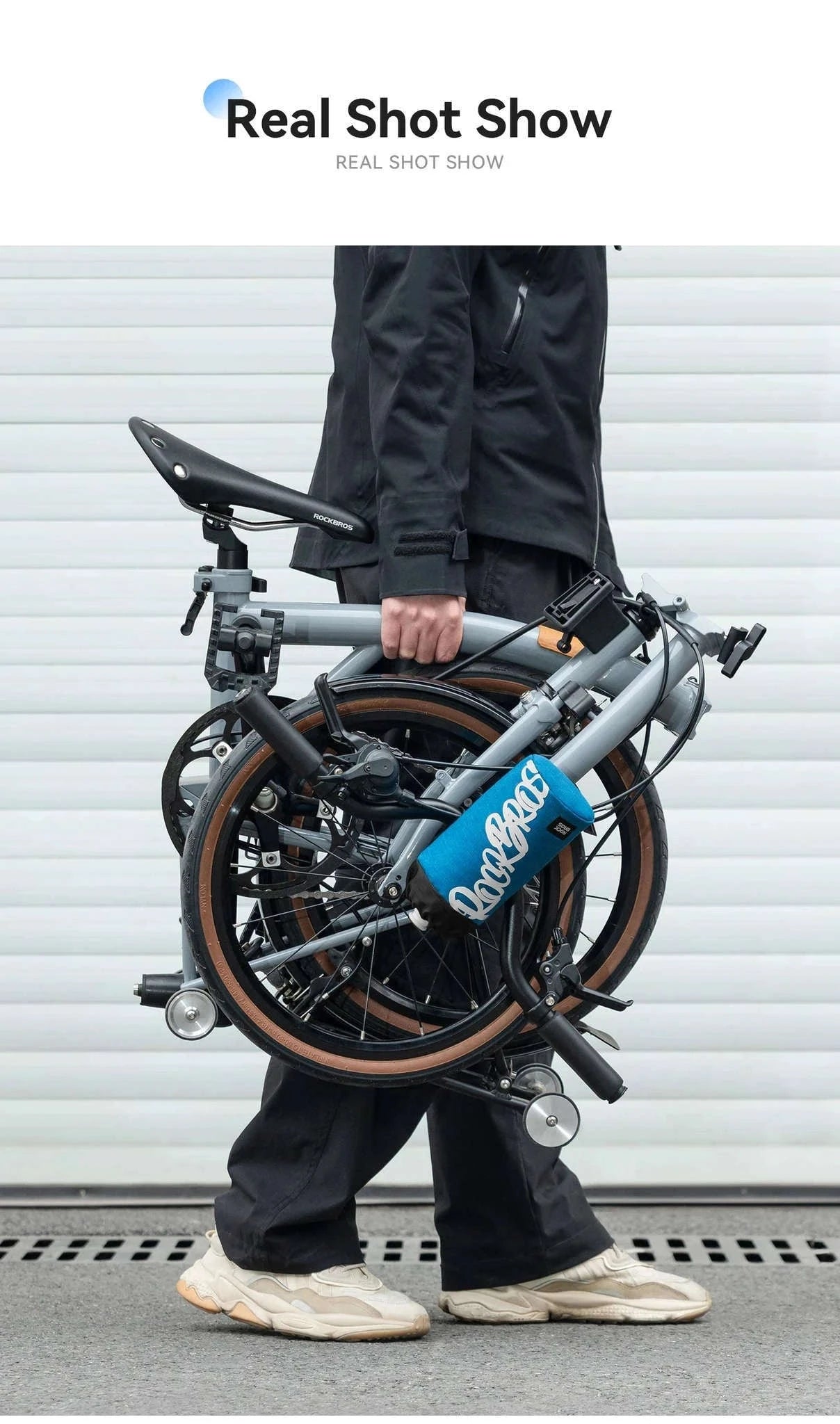 Bicycle Water Bottle Holder Bag Frame-Mounted Hydration Pack-30120127001