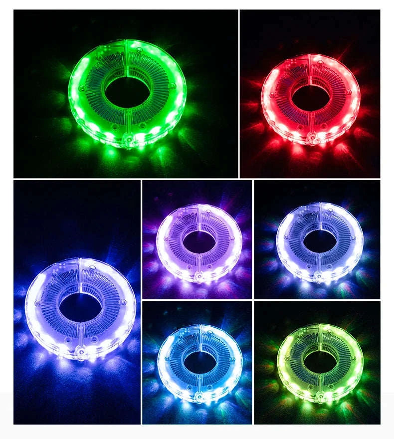 Bicycle Wheel LED Light with 7 Colors & Auto On Motion Sensor-LD79 MTB style