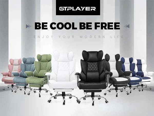 Big and Tall Ergonomic Gaming Chair with Lumbar Support & Footrest-black / United States