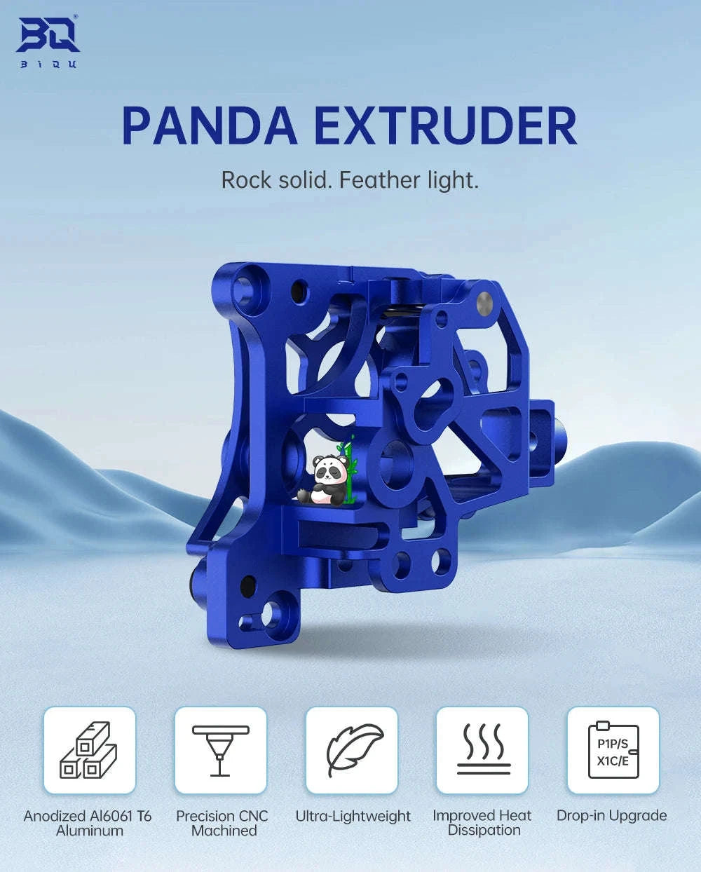 BIGTREETECH Panda Extruder Lightweight Precision CNC Upgrade-Panda Extruder / United States