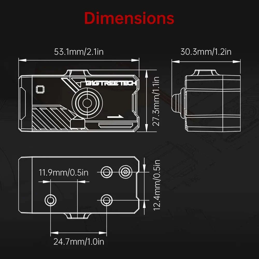 BIGTREETECH Smart Filament Sensor V2.0 for 3D Printers-SFS-V2.0 / United States