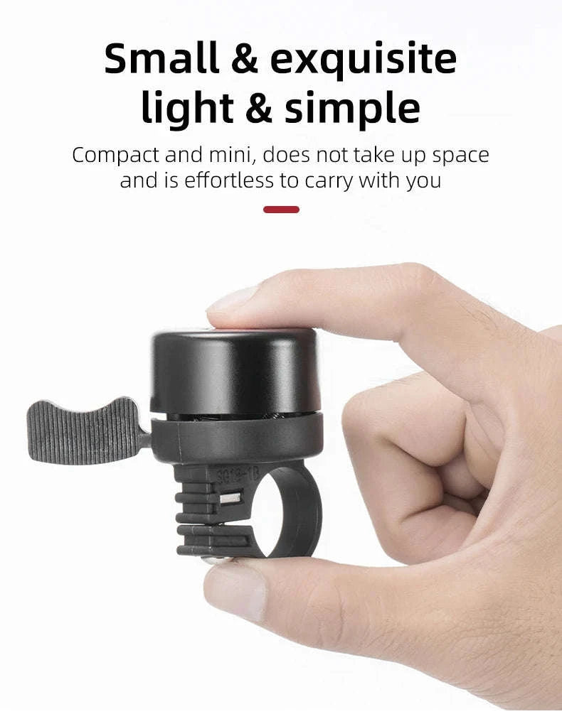Bike Bell Loud Handlebar Safety Ring for MTB and Road Cycling-2018-1BS