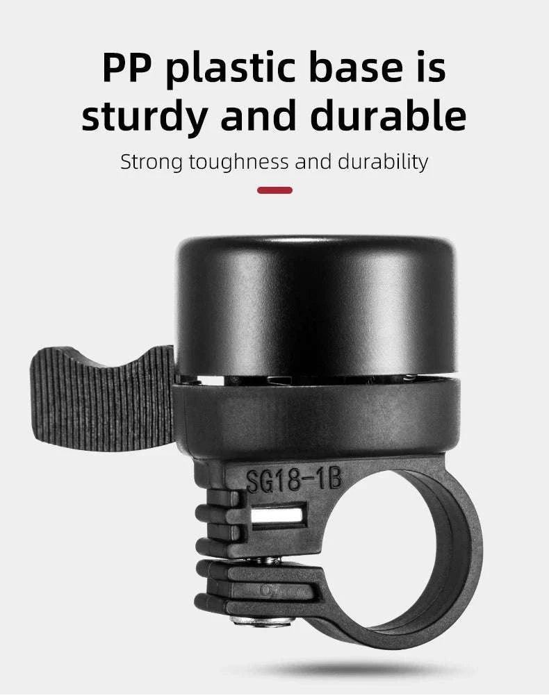 Bike Bell Loud Handlebar Safety Ring for MTB and Road Cycling-2018-1BS