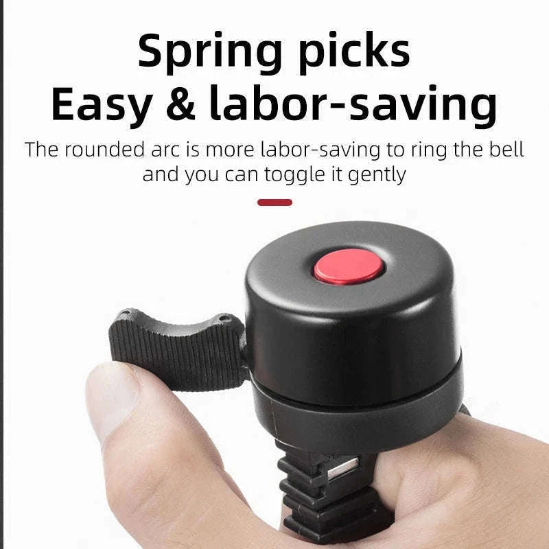Bike Bell Loud Handlebar Safety Ring for MTB and Road Cycling-2018-1BS