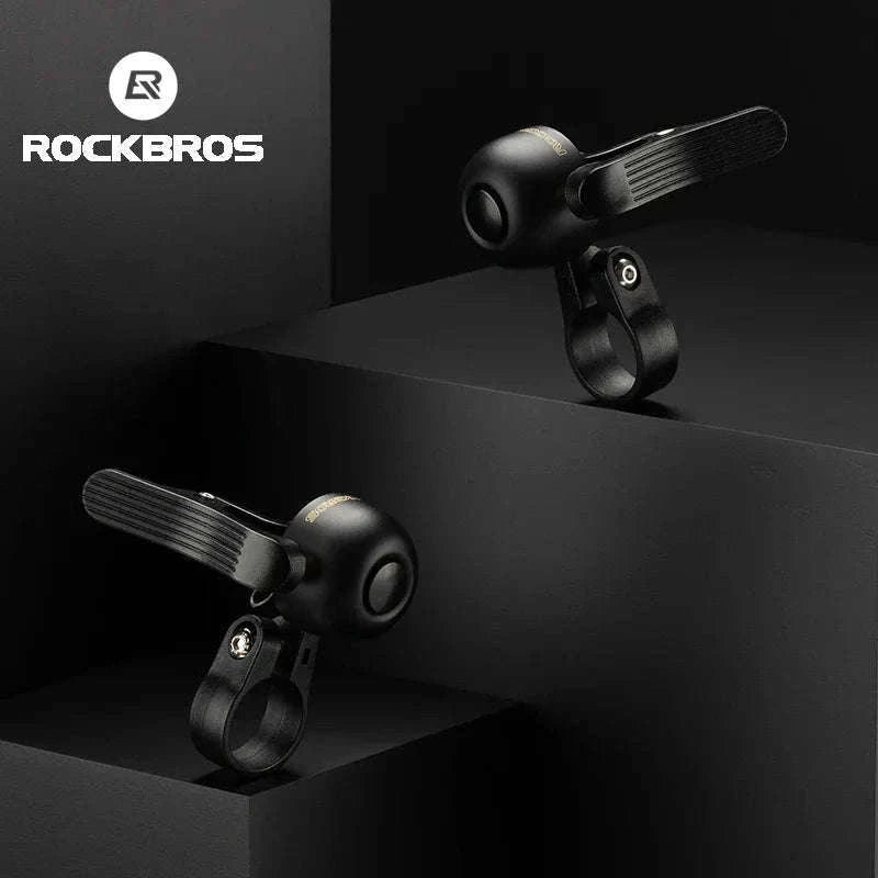 Bike Bell with Crisp Sound Alloy Ring for MTB & Road Bikes-2023-1A Left