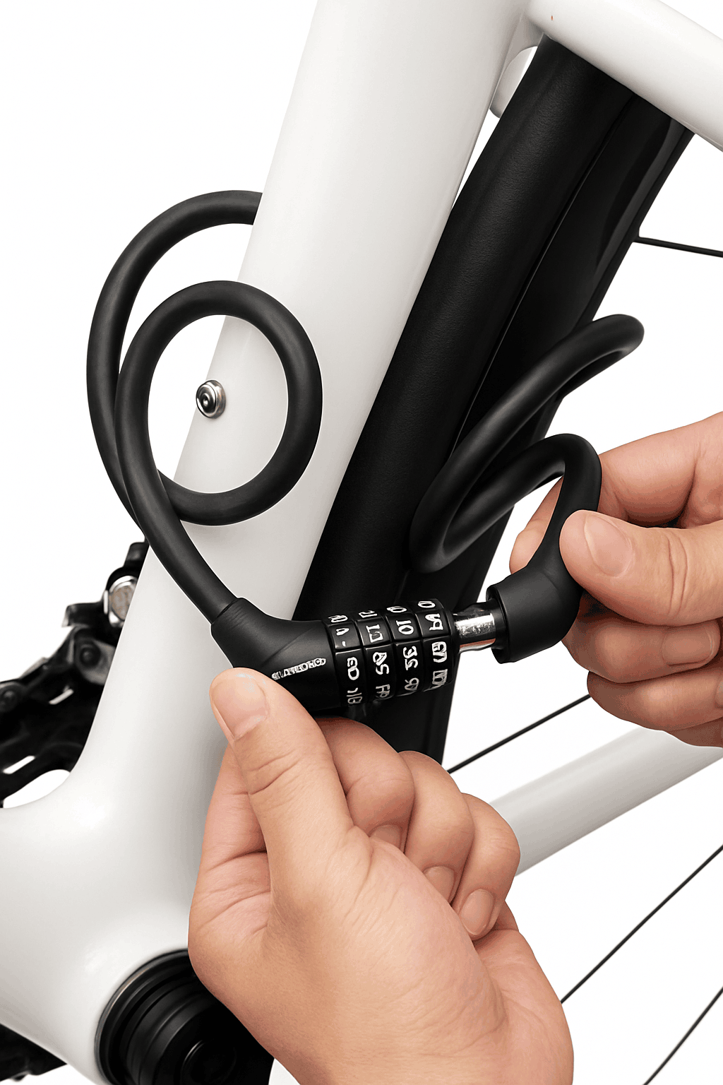 Bike Cable Lock with Password Security-32120005001