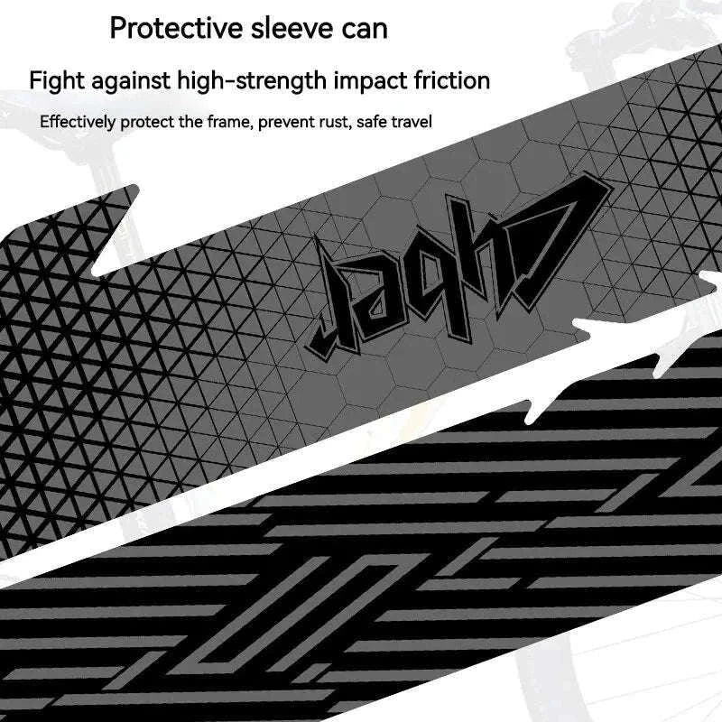 Bike Frame Protection Stickers for Scratch-Free Riding-Anime style