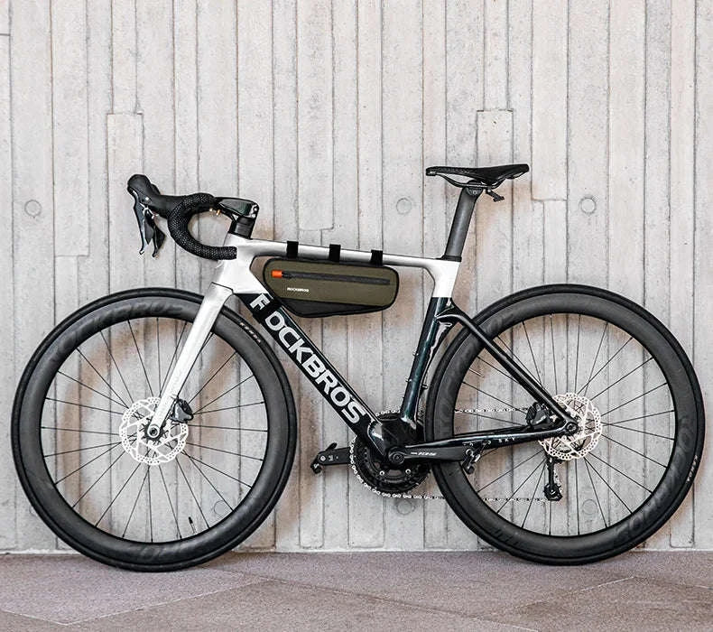 Bike Frame Tube Bag 1.7L with Reflective Design and Easy Mount-1.7L