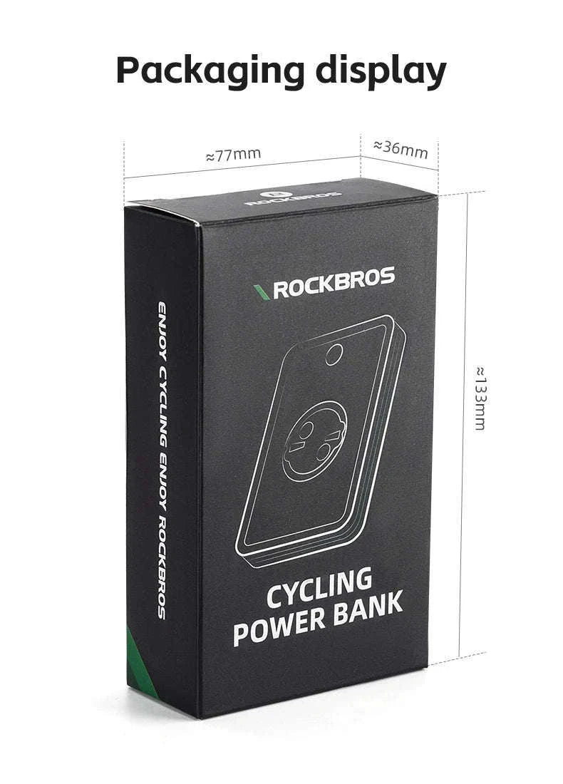 Bike Headlight 5000mAh with Digital Display & IPX6 Waterproof-RL-S1 nylon holder