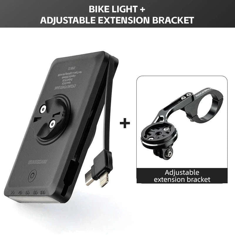 Bike Headlight 5000mAh with Digital Display & IPX6 Waterproof-RL-S1 nylon holder
