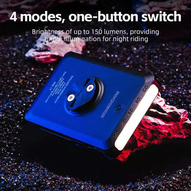 Bike Headlight 5000mAh with Digital Display & IPX6 Waterproof-RL-S1 nylon holder