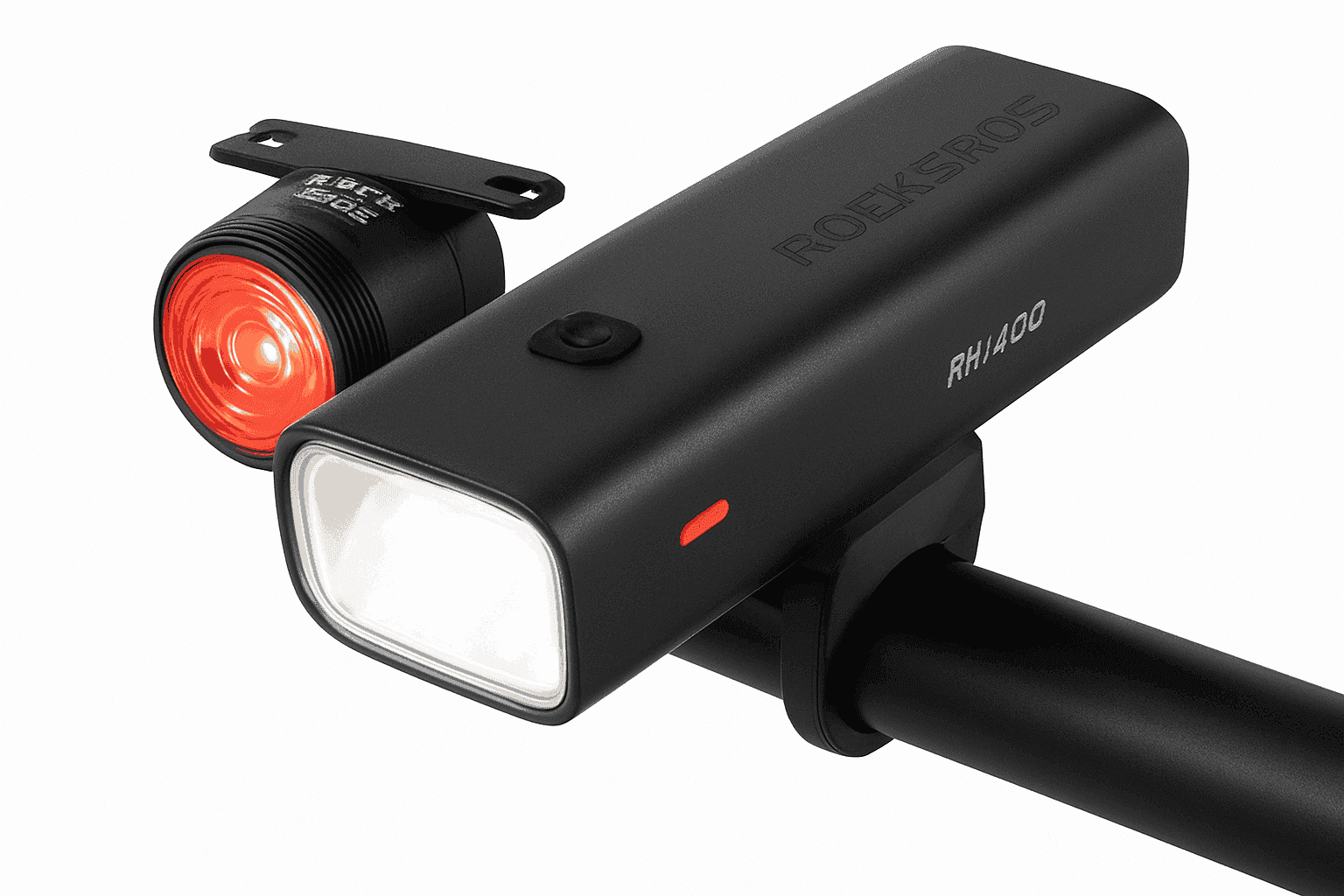 Bike Light Set with Smart Brake Sensor Tail Light 200/400LM-RHL400-BLS2