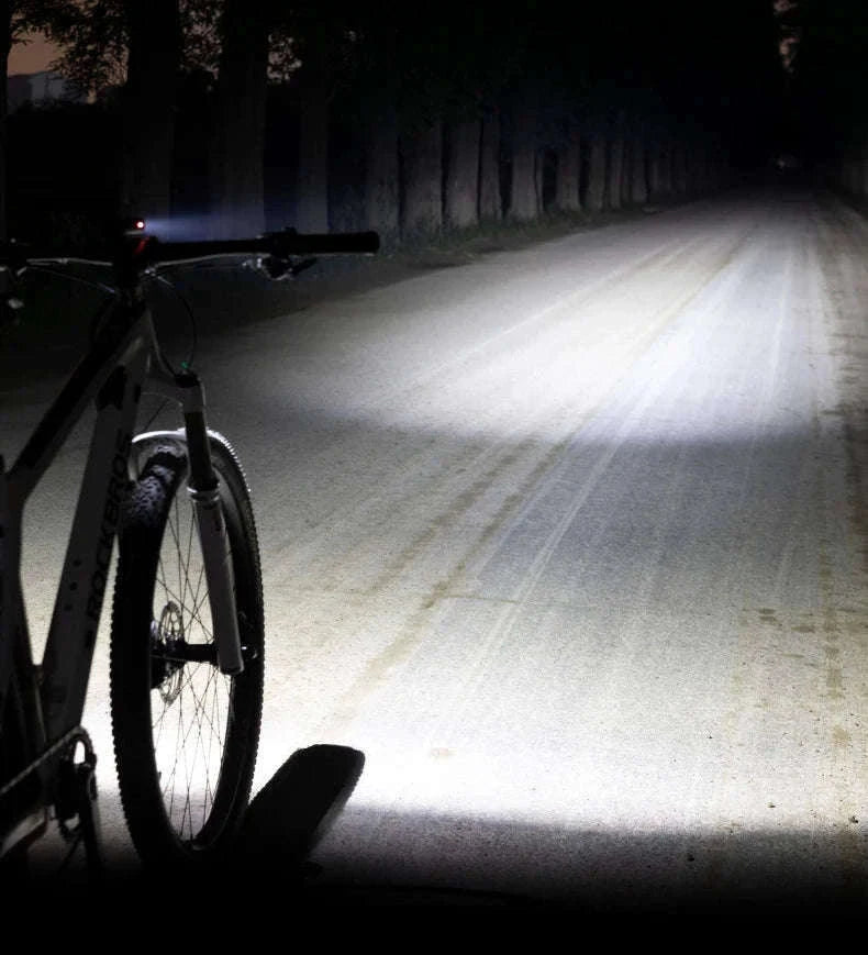 Bike Light Set with Smart Brake Sensor Tail Light 200/400LM-RHL400-BLS2