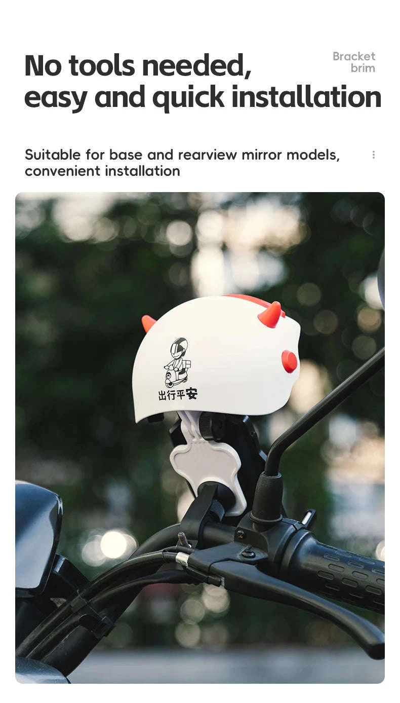 Bike Phone Holder with Rainproof Sun Shade Umbrella Mount-25210034001