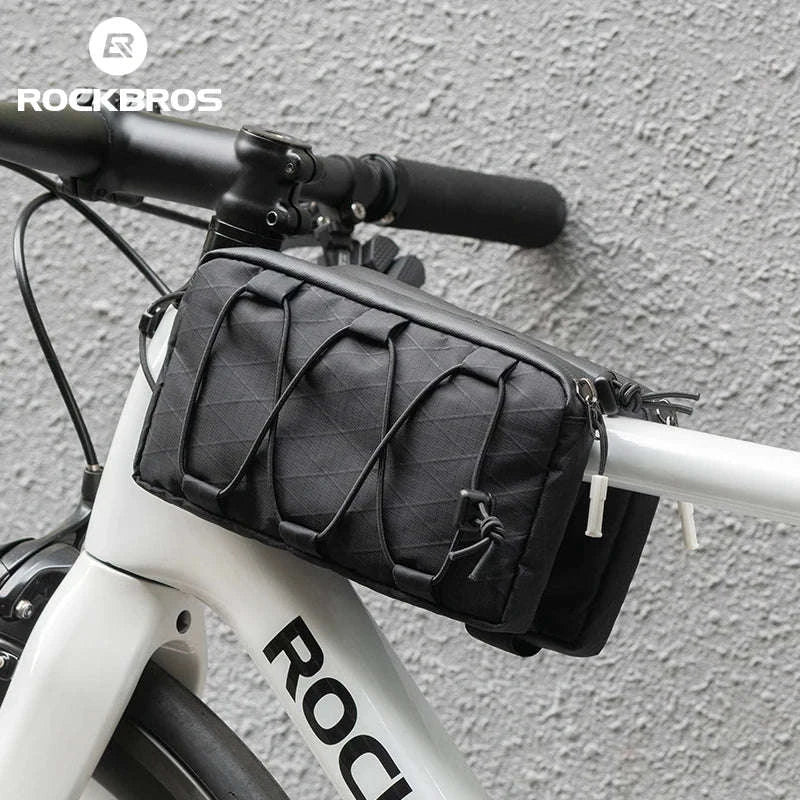 Bike Top Tube Bag Large Capacity Rainproof Cycling Storage-3012011301
