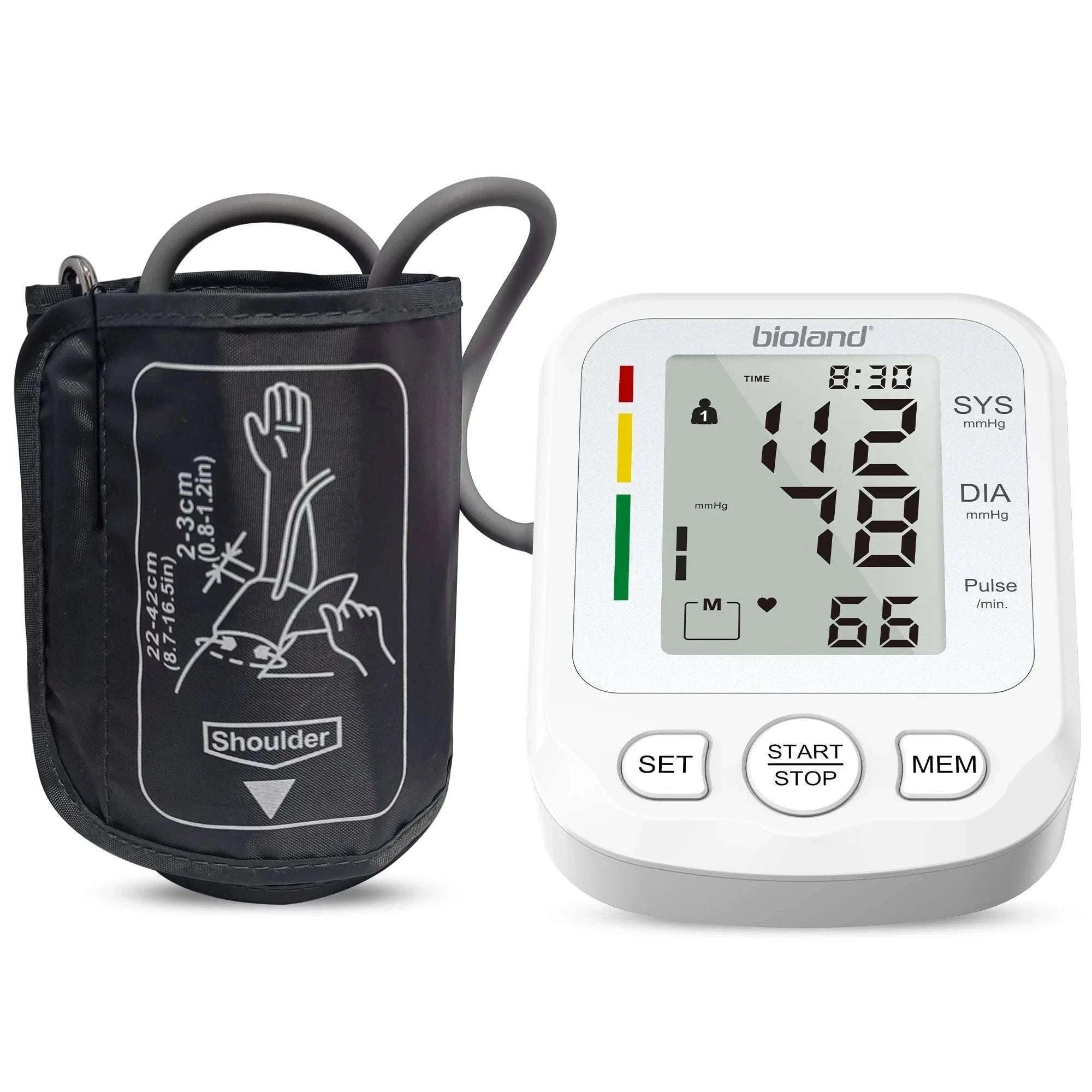 Bioland Upper Arm Blood Pressure Monitor for Home Tracking-2005-1 / China Mainland