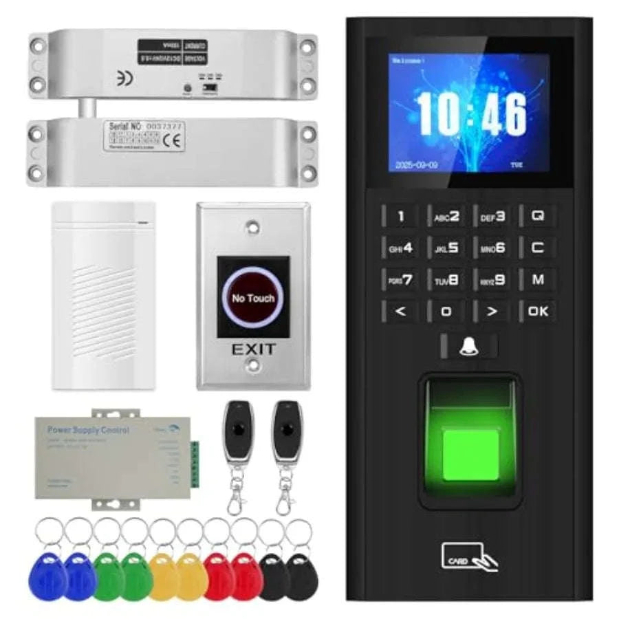 Biometric Fingerprint Access Control Kit with RFID T9 Keypad-United States / BoltLock