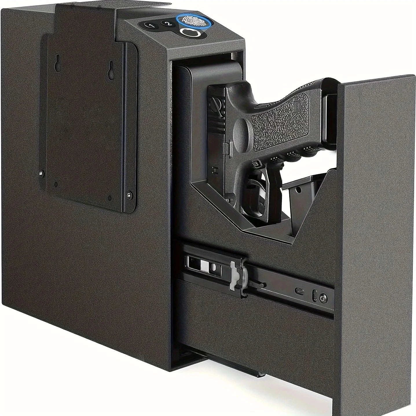 Biometric Slider Handgun Safe-black / United States