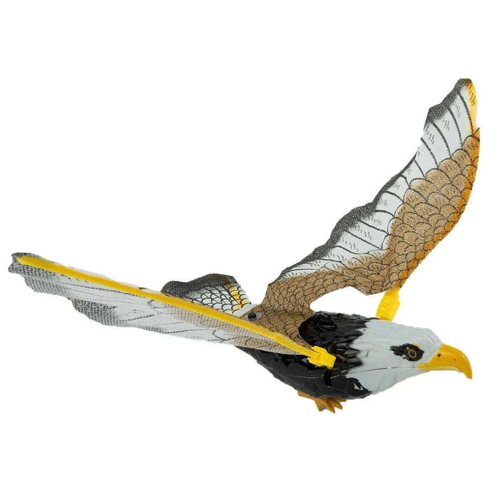 Bird Repellent Hanging Eagle Owl Decoy for Outdoor Spaces-Default Title