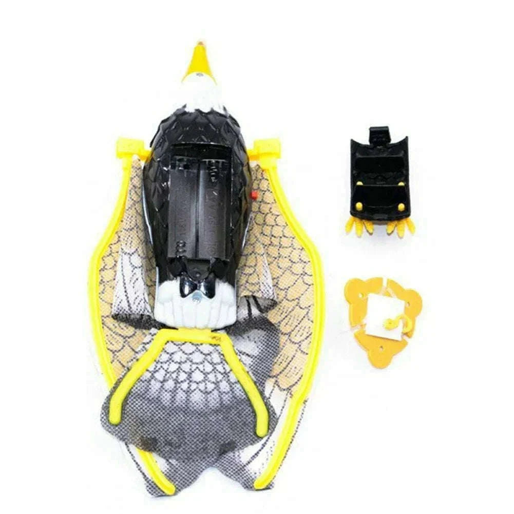 Bird Repellent Hanging Eagle Owl Decoy for Outdoor Spaces-Default Title