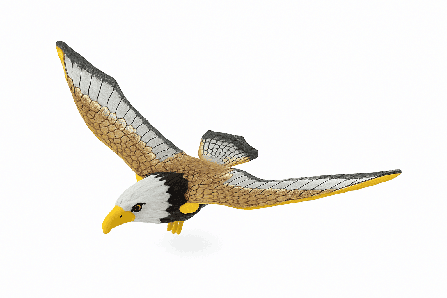 Bird Repellent Hanging Eagle Owl Decoy for Outdoor Spaces-Default Title