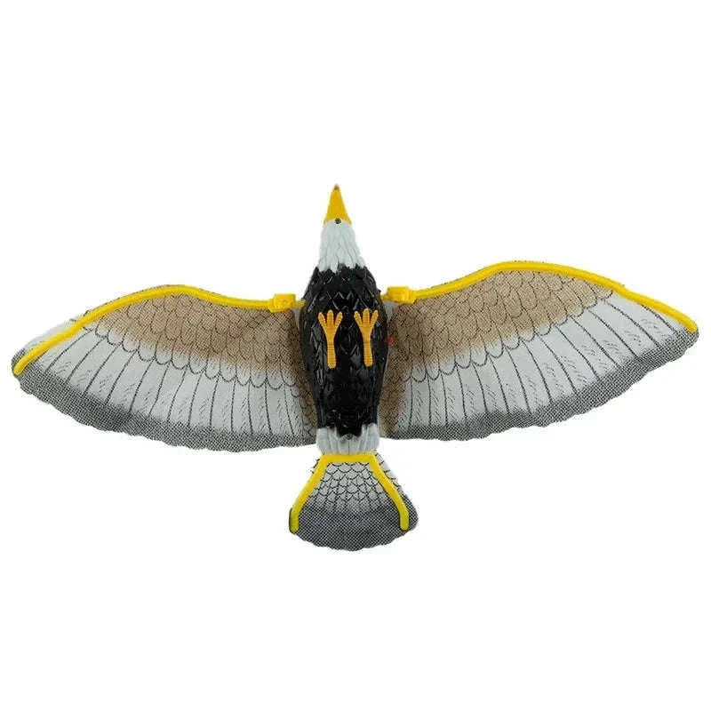 Bird Repellent Hanging Eagle Owl Decoy for Outdoor Spaces-Default Title