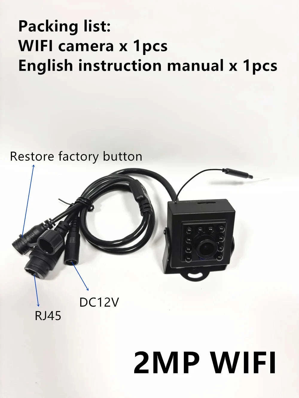 Birdhouse Camera with Wireless WiFi HD Video-5MP WIFI  poe