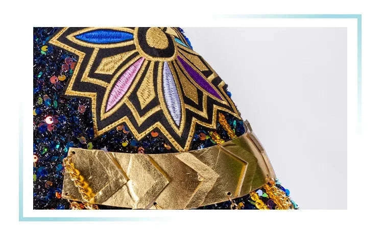 Black Gold Demon Hunters Cosplay Costume for Women-Zoey Costume / 130