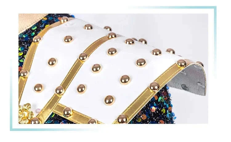 Black Gold Demon Hunters Cosplay Costume for Women-Zoey Costume / 130