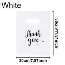 Black Thanksgiving Gift Bags, 100-Pack Party Favor Bags-Pink-20x30cm / 100pcs