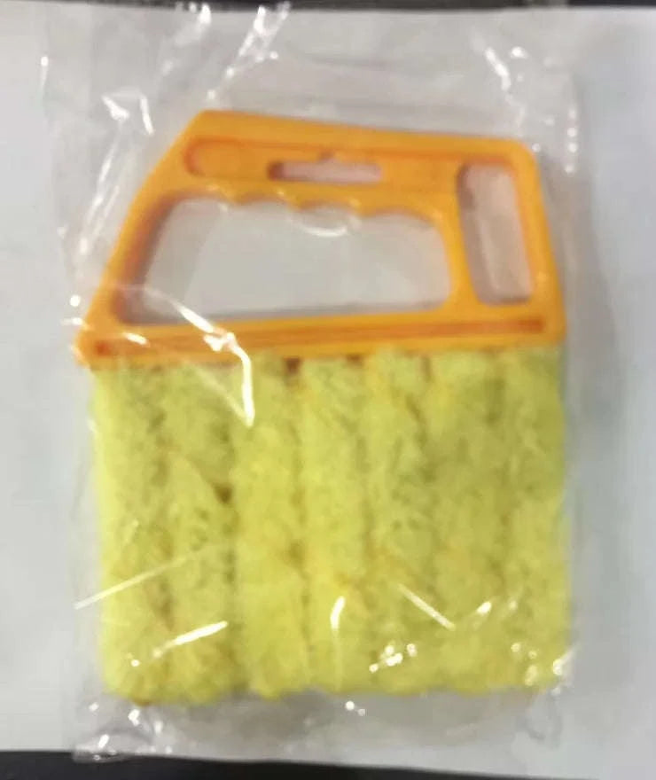 Blinds Window Cleaning Brush – Detachable Dust Removal Tool-Yellow