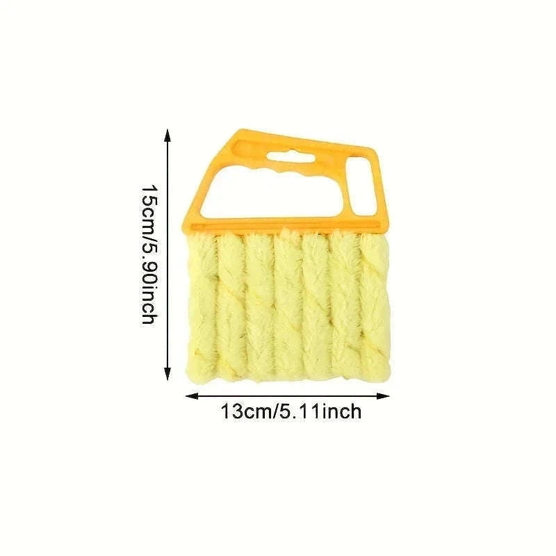 Blinds Window Cleaning Brush – Detachable Dust Removal Tool-Yellow