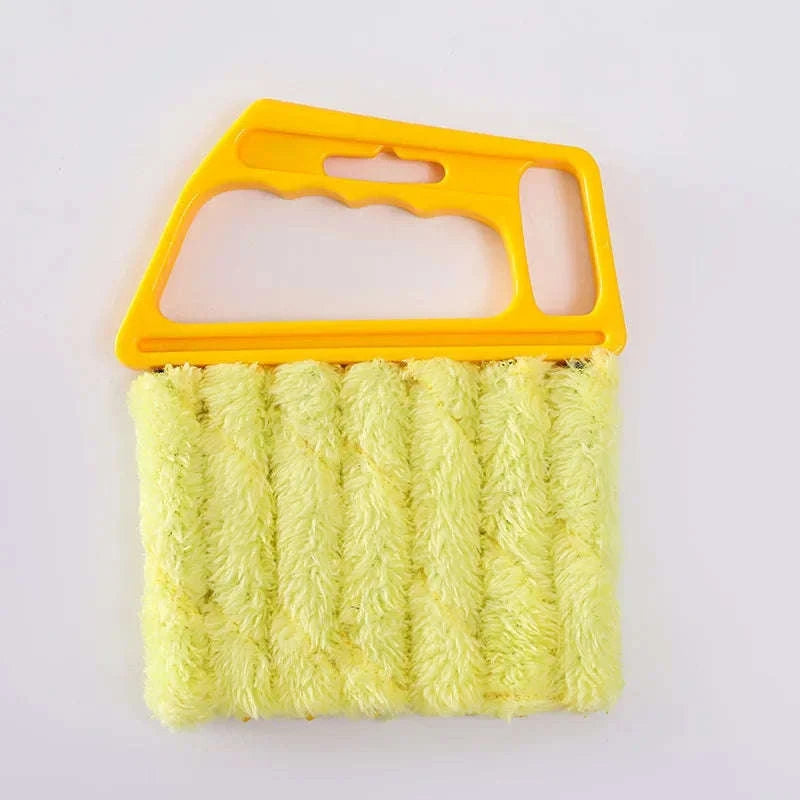 Blinds Window Cleaning Brush – Detachable Dust Removal Tool-Yellow