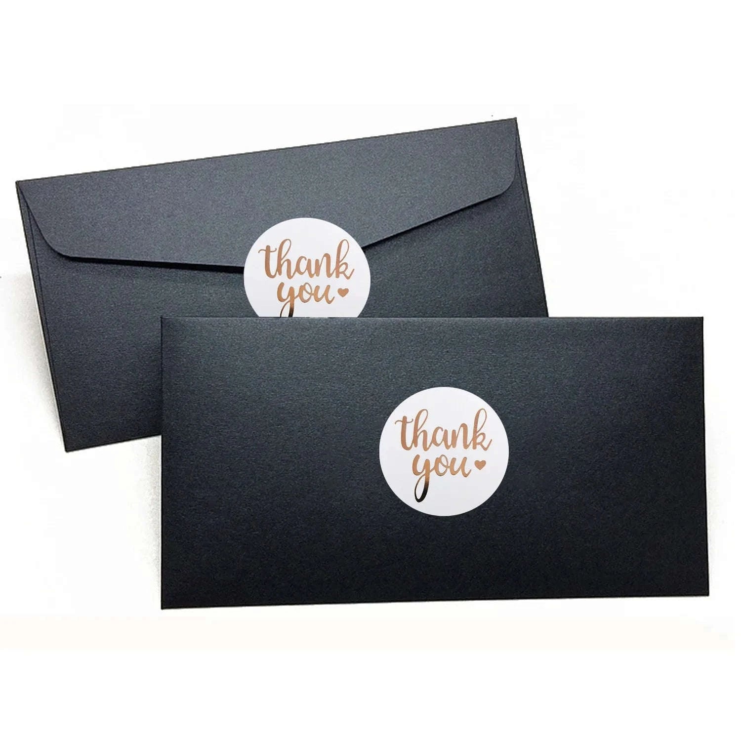 Blue Thank You Stickers for Packaging and Gifts-H0052-300pcs
