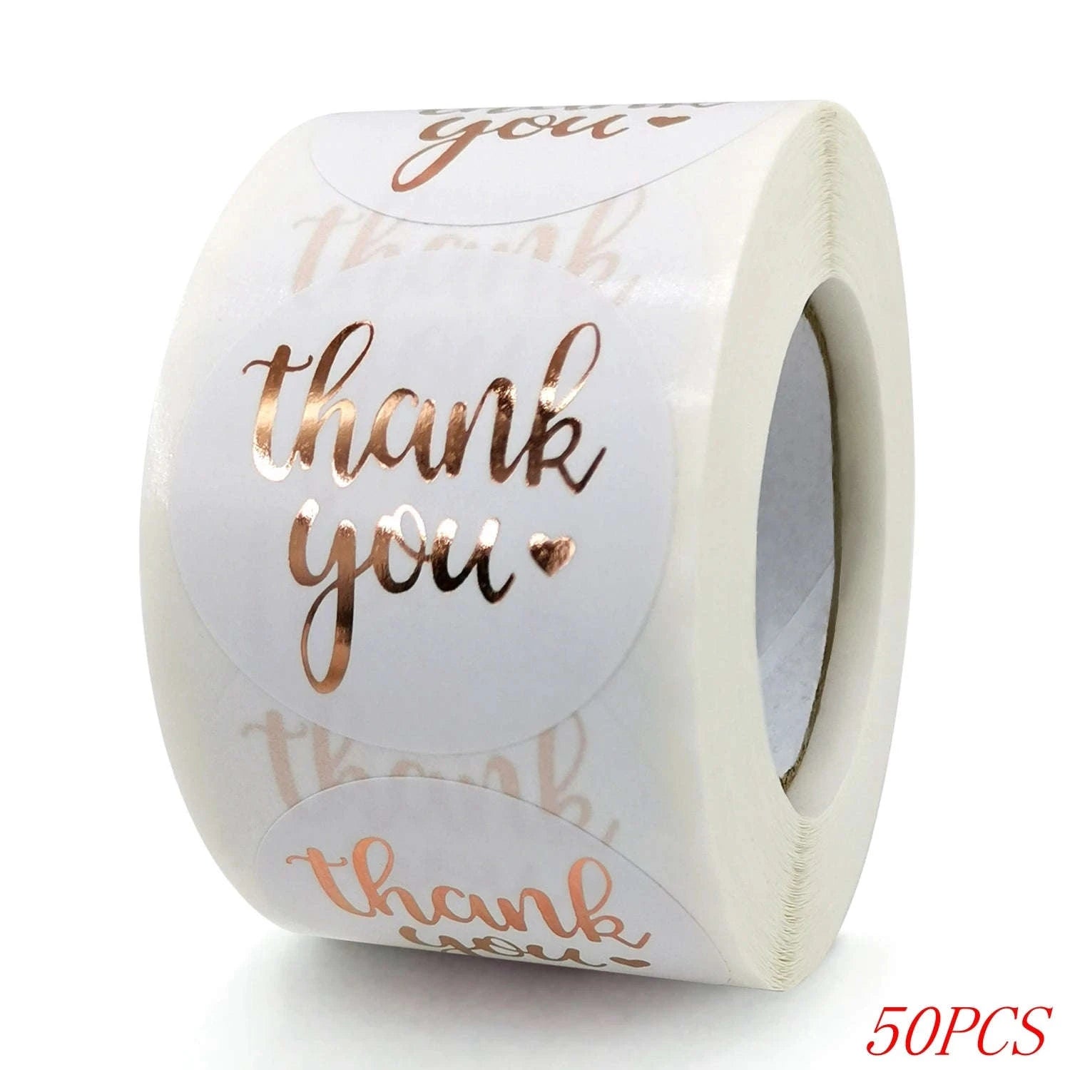 Blue Thank You Stickers for Packaging and Gifts-H0052-300pcs