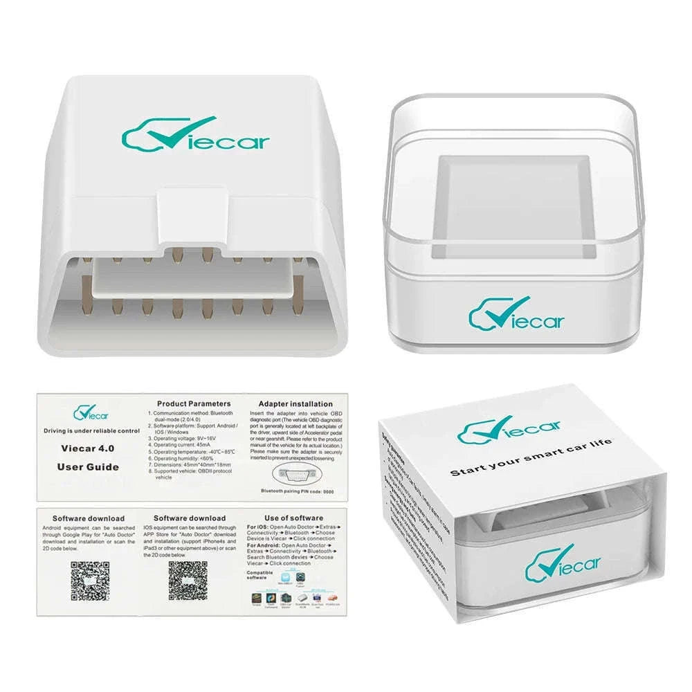 Bluetooth 4.0 OBD2 Diagnostic Scanner-Carton