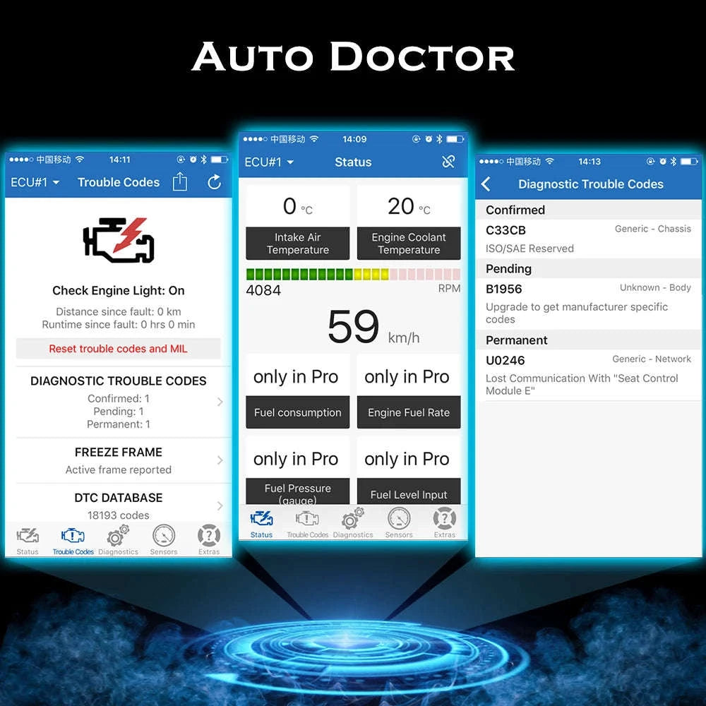 Bluetooth 4.0 OBD2 Diagnostic Scanner-Carton