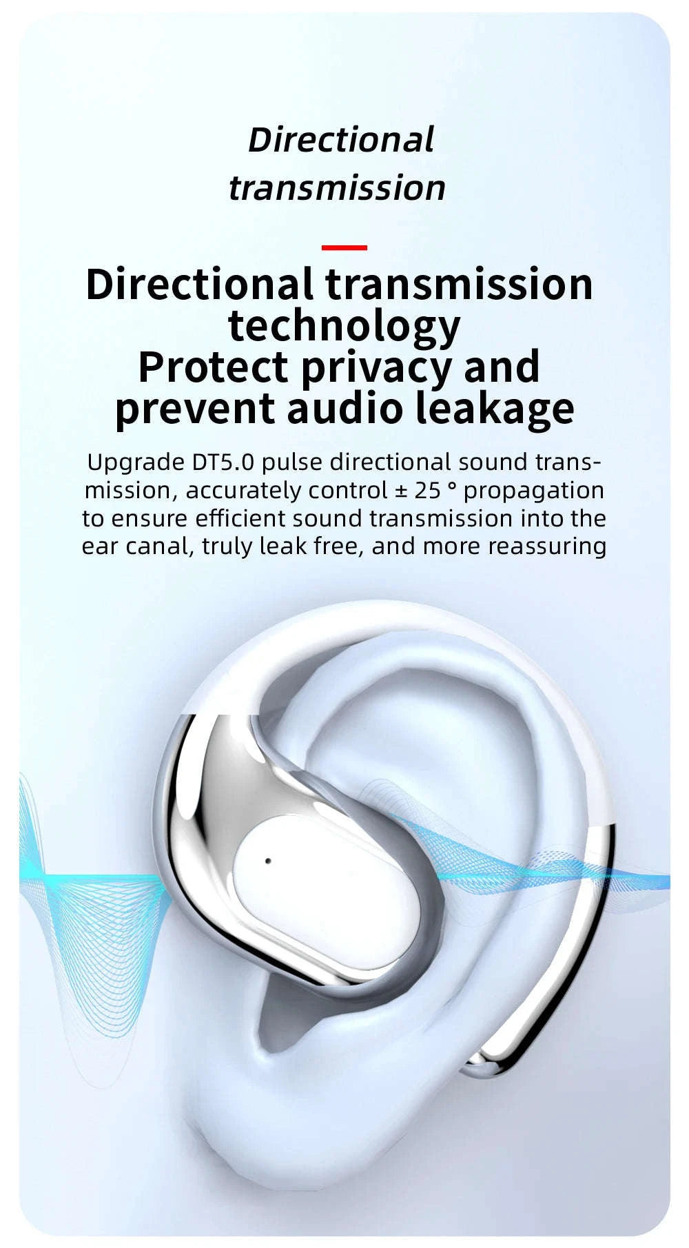 Bluetooth 5.3 Translation Earbuds with Long Battery & IPX4 Waterproof-PURPLE / United States