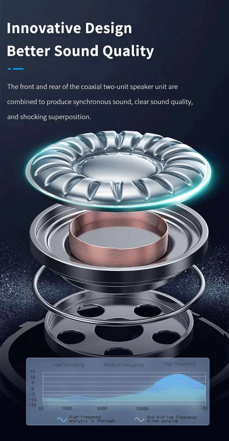 Bluetooth 5.3 Wireless Motorcycle Helmet Headset-Headset Hard Micro