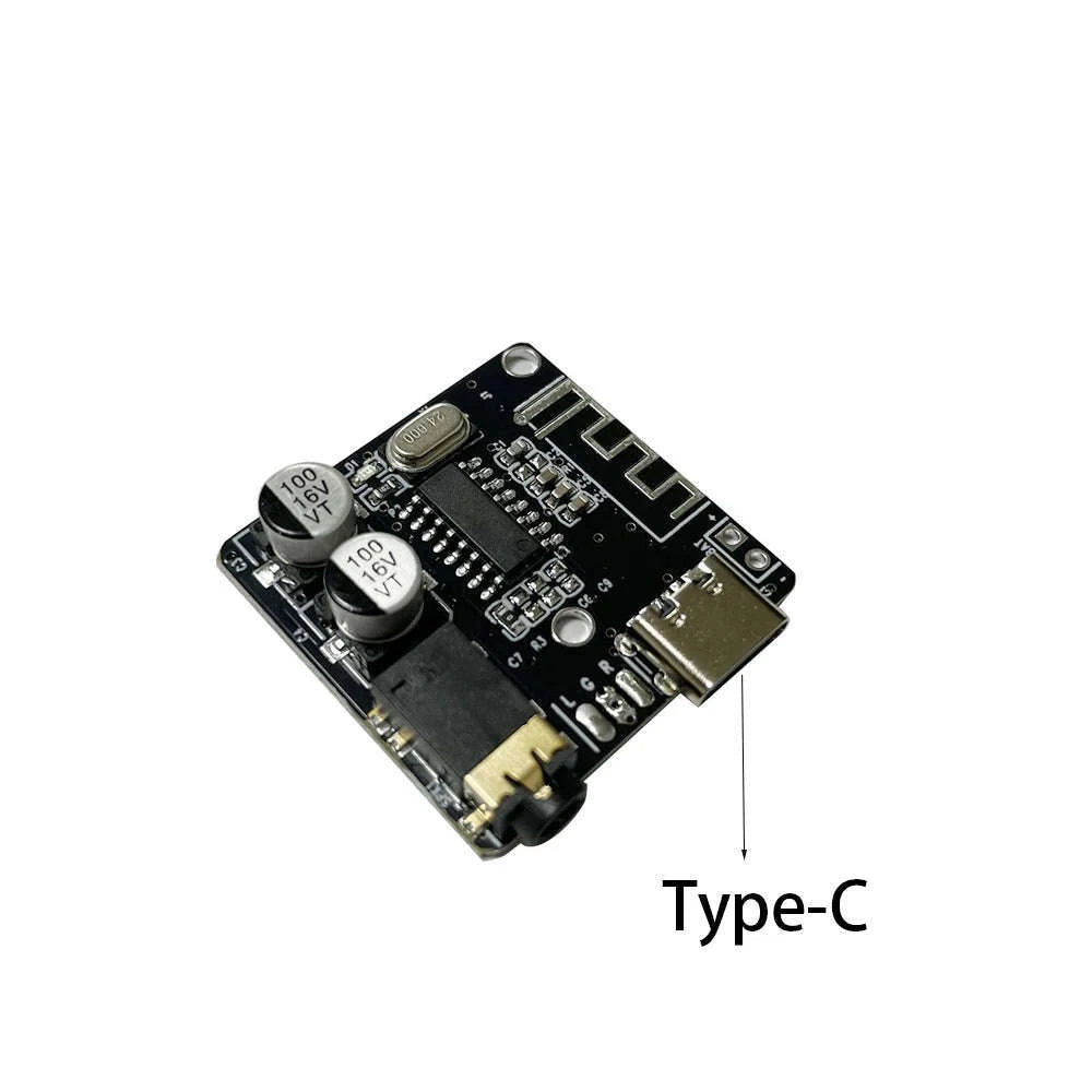 Bluetooth Audio Receiver Board – Wireless Stereo Module-Red-Micro