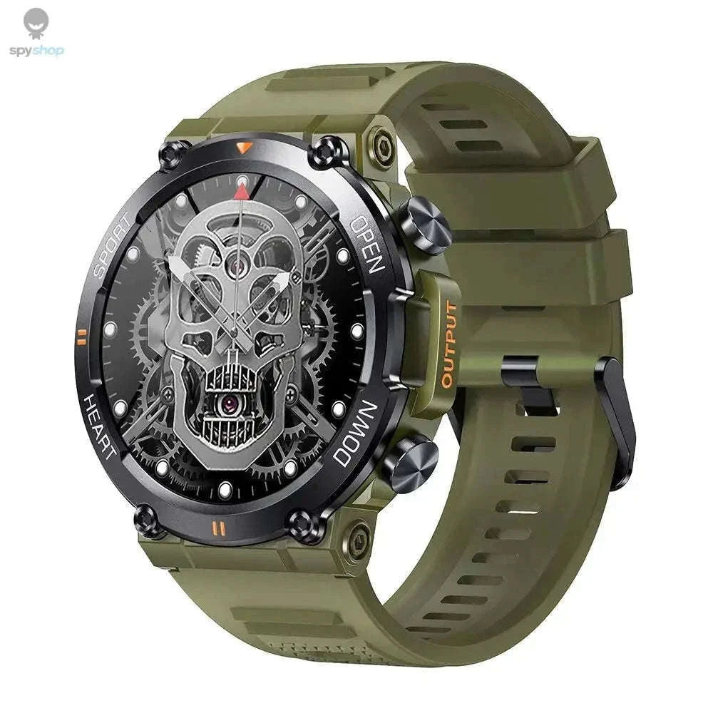 Bluetooth Call Smart Watch with 1.39-Inch HD Display-Steel Black