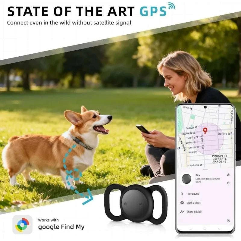Bluetooth Key Finder Tracker Tag for Keys, Wallet, Pets & Bags-C