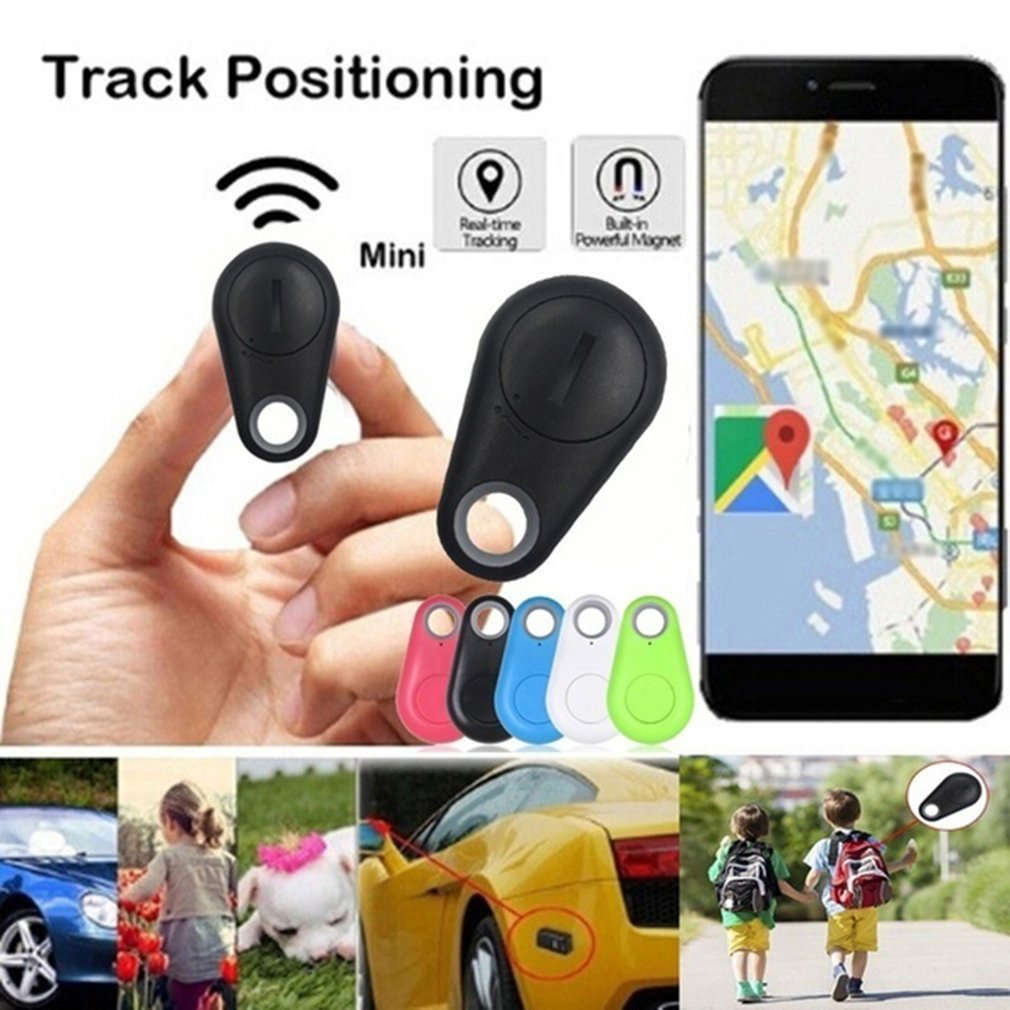 Bluetooth Pet Finder & Item Tracker with 25m Range-pink with battery