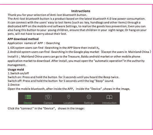 Bluetooth Pet Finder & Item Tracker with 25m Range-pink with battery