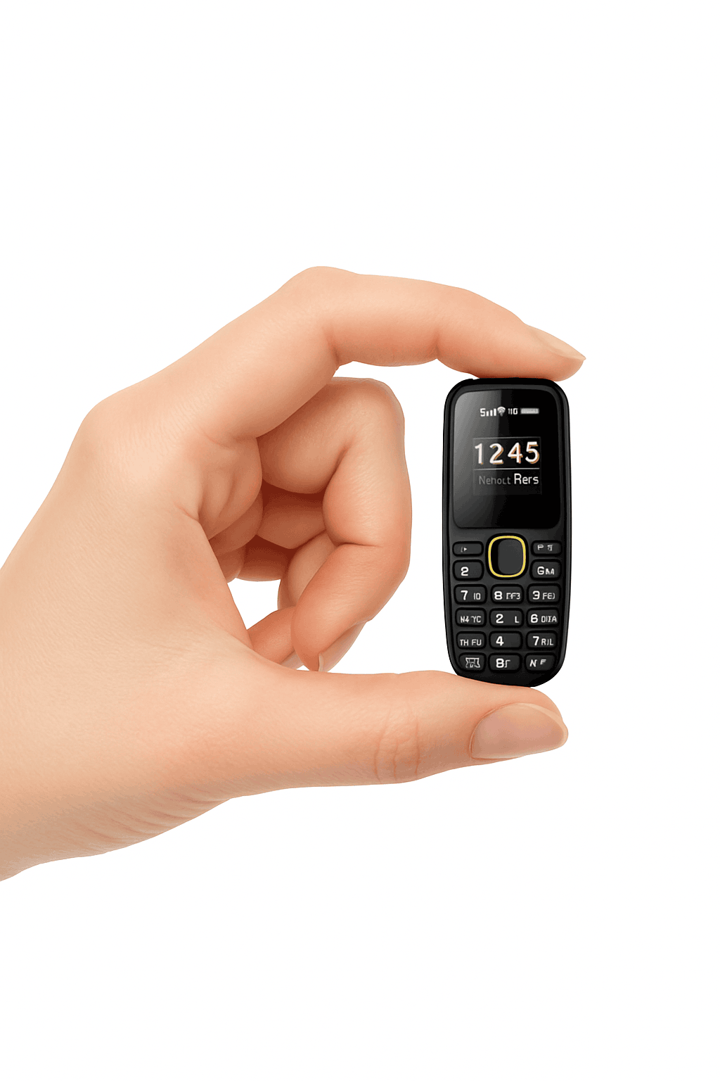 BM310 Mini 2G Unlocked Phone with Dual SIM and Bluetooth-WHITE