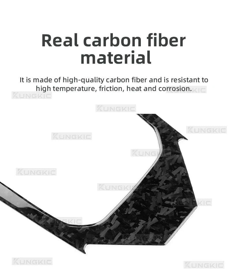 BMW 1 Series F40 / 2 Series F44 Carbon Fiber Gear Panel Trim-LHD Black Carbon / Germany